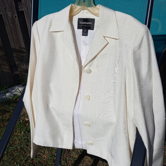 Ralph Lauren Collection Classics Black Label silk jacket 10 - Picture 8 of 8